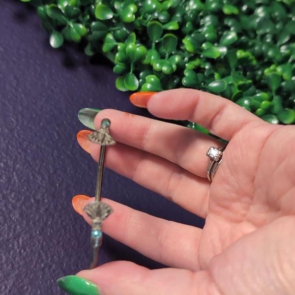 Stamped Sterling Silver Lotus Bracelet - Picture 11 of 11